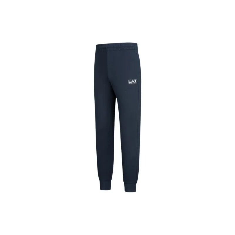 Ea7 Knitted Sweatpants In Blue