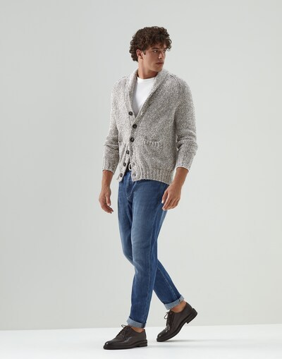 Brunello Cucinelli Shorts - Denim In White