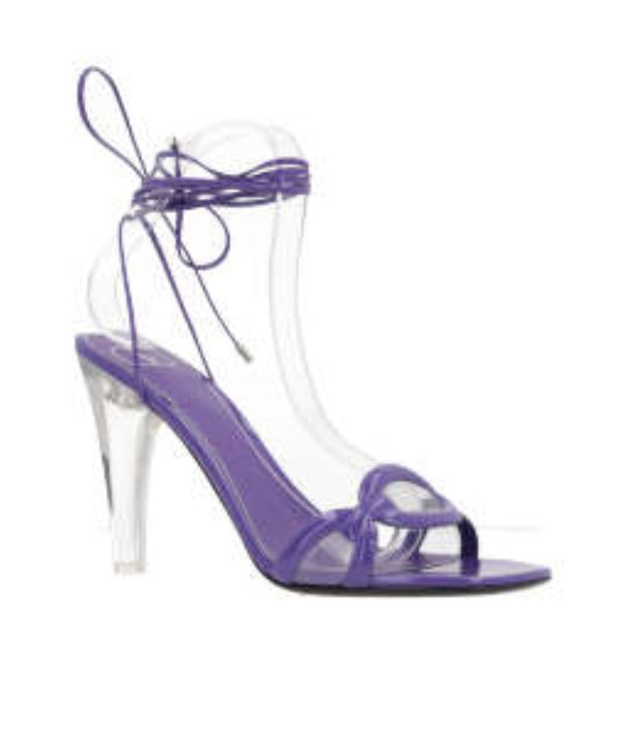 Valentino 1967 Chain Sandals In White