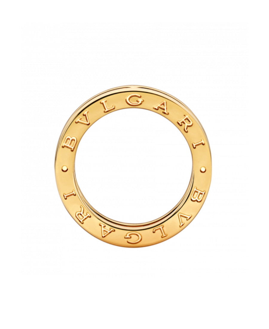 Bvlgari Yellow Gold And Diamond B. Zero1 Rock One-band Ring In Yellow