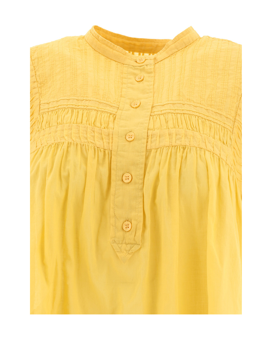 Isabel Marant Étoile Leaza Top In Yellow