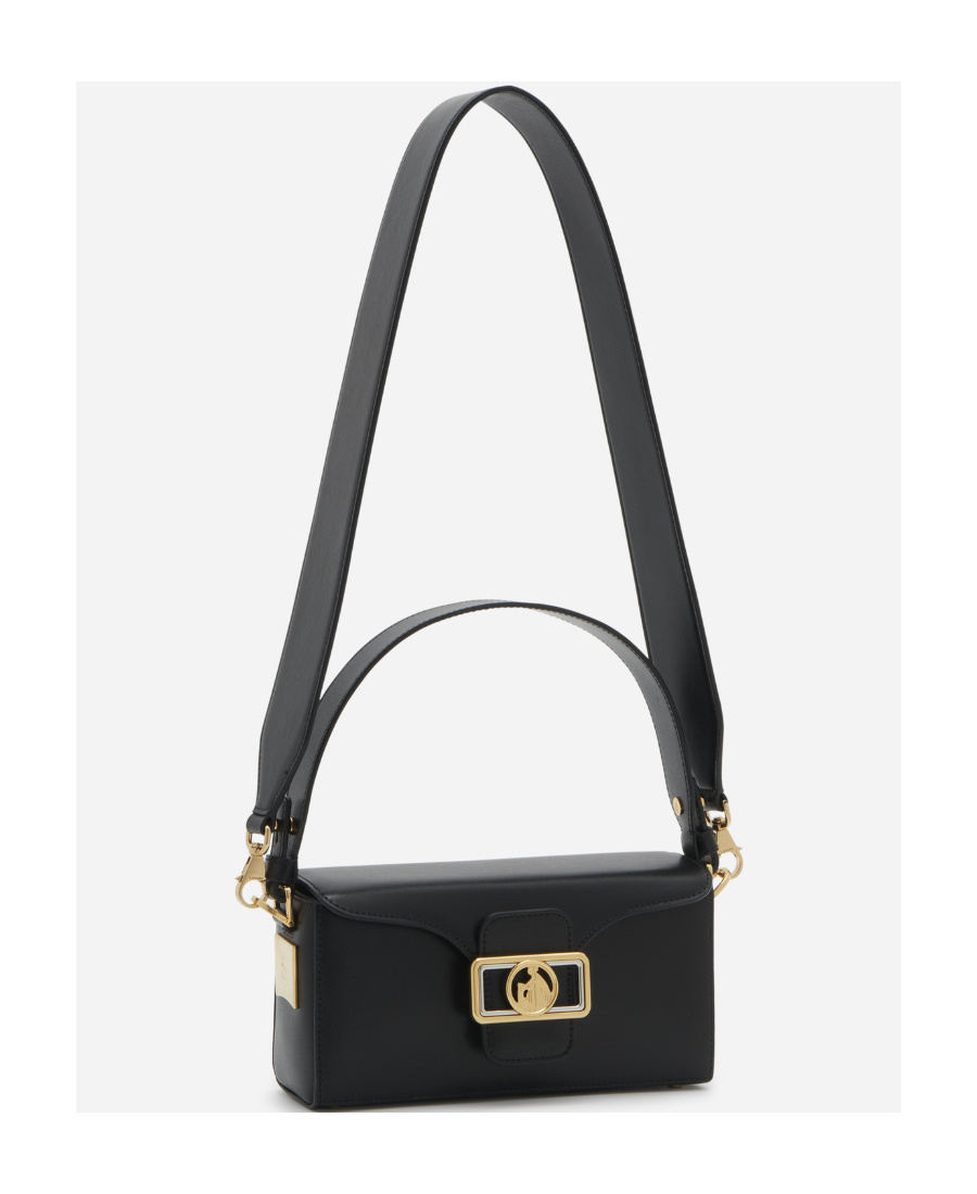 Shop Lanvin Nano Pencil Shoulder Bag In Black