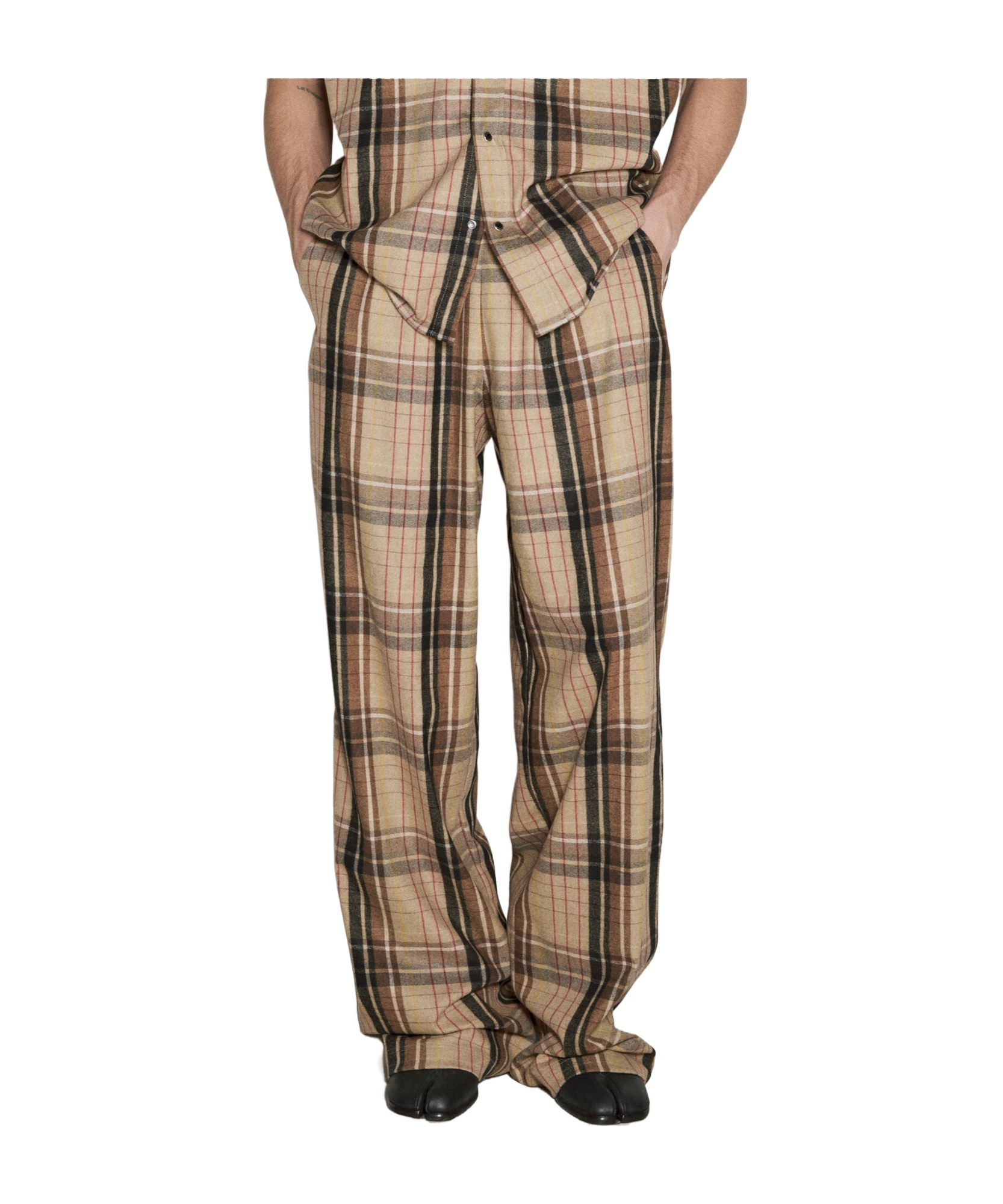 VTMNTS WIDE-LEGGED CASUAL PANTS