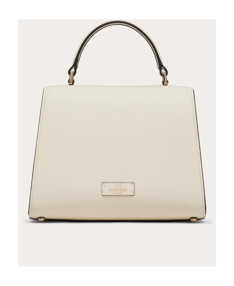 Valentino Logo-plaque Tote Bag In White