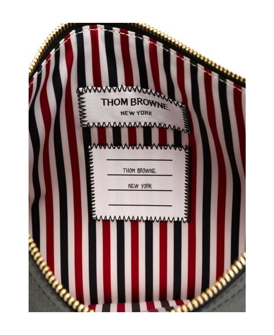 Thom Browne Small Tablet Clutch In Black