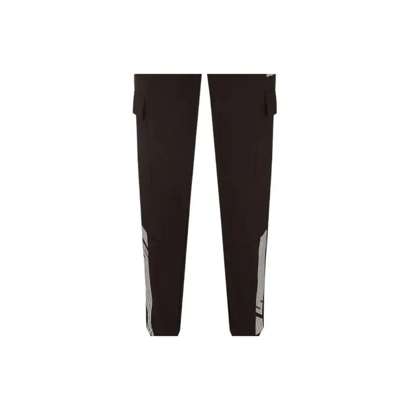 Ea7 Elastic Waist Sweatpants In Black