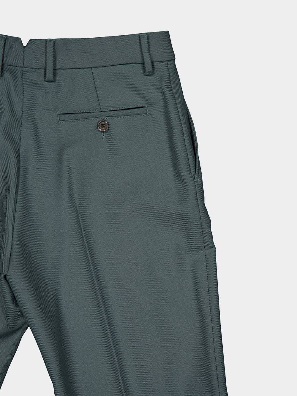 AMI ALEXANDRE MATTIUSSI AMI PARIS FLARED FIT TROUSERS