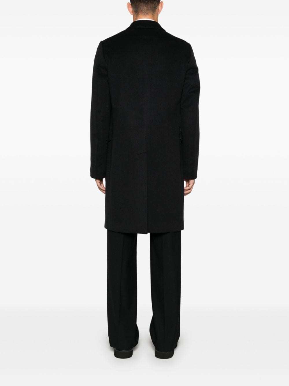 Paul Smith Long-sleeved Coat In Black