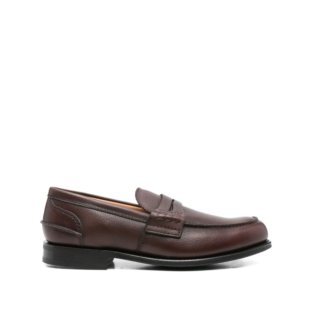 Church's Pembrey Penny Leather Loafers In Brown