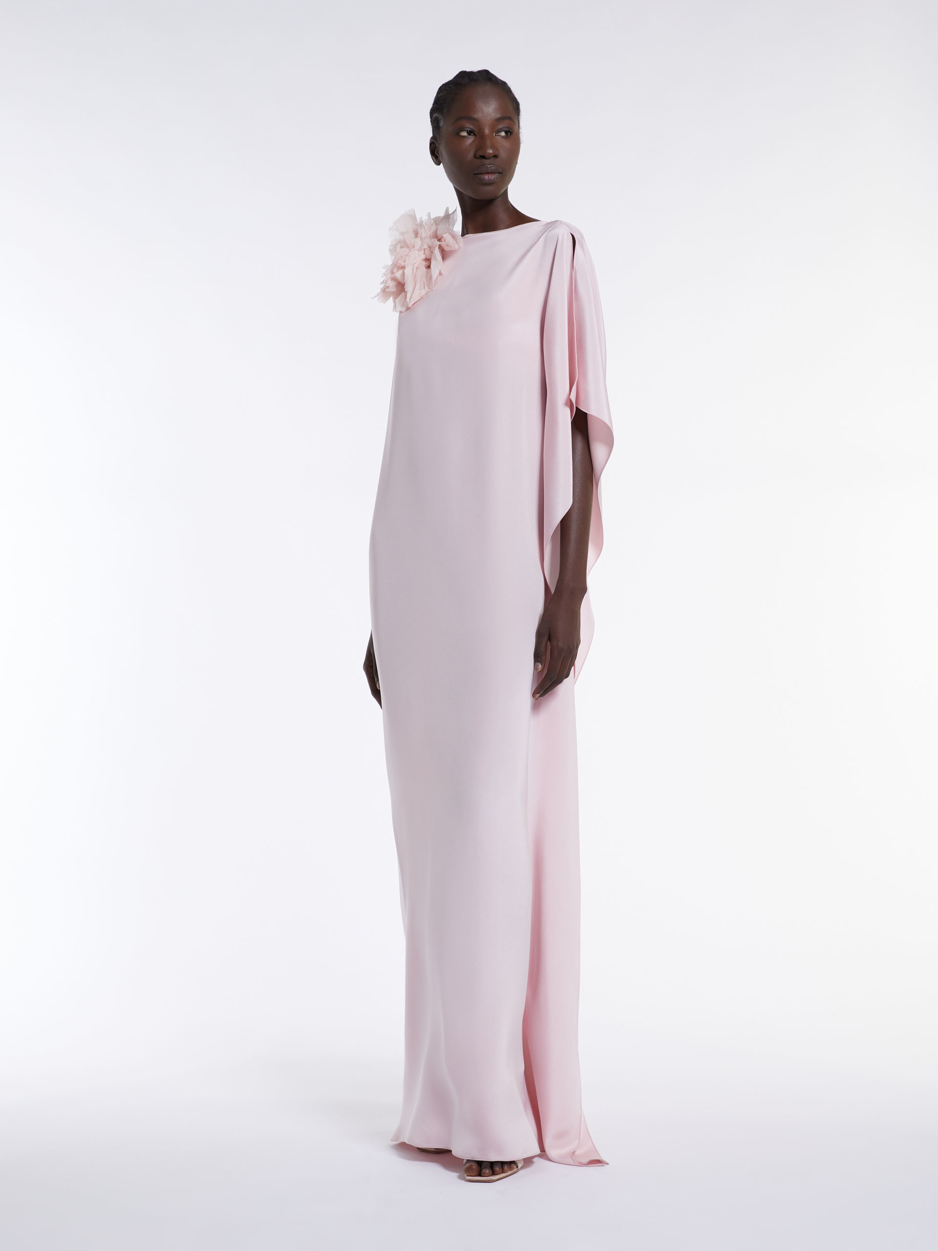 Max Mara Pendant Design Dress In Purple