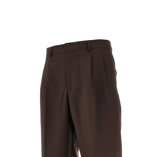 Sunflower Casual Pants With Belt Loops In Brown