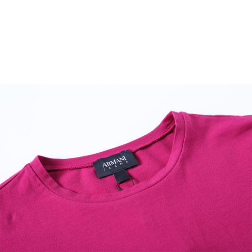Shop Armani Jeans Logo Details T-shirt In Pink