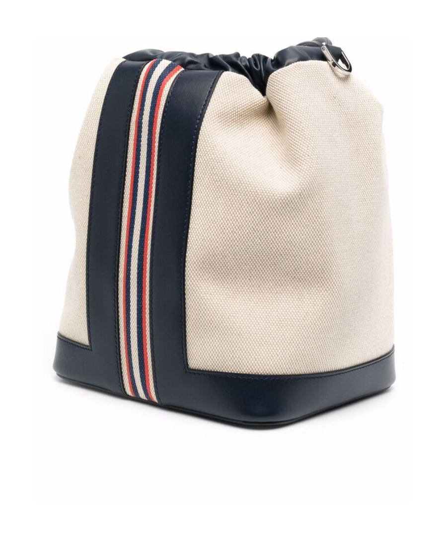 Lanvin Logo Shoulder Bag In Black