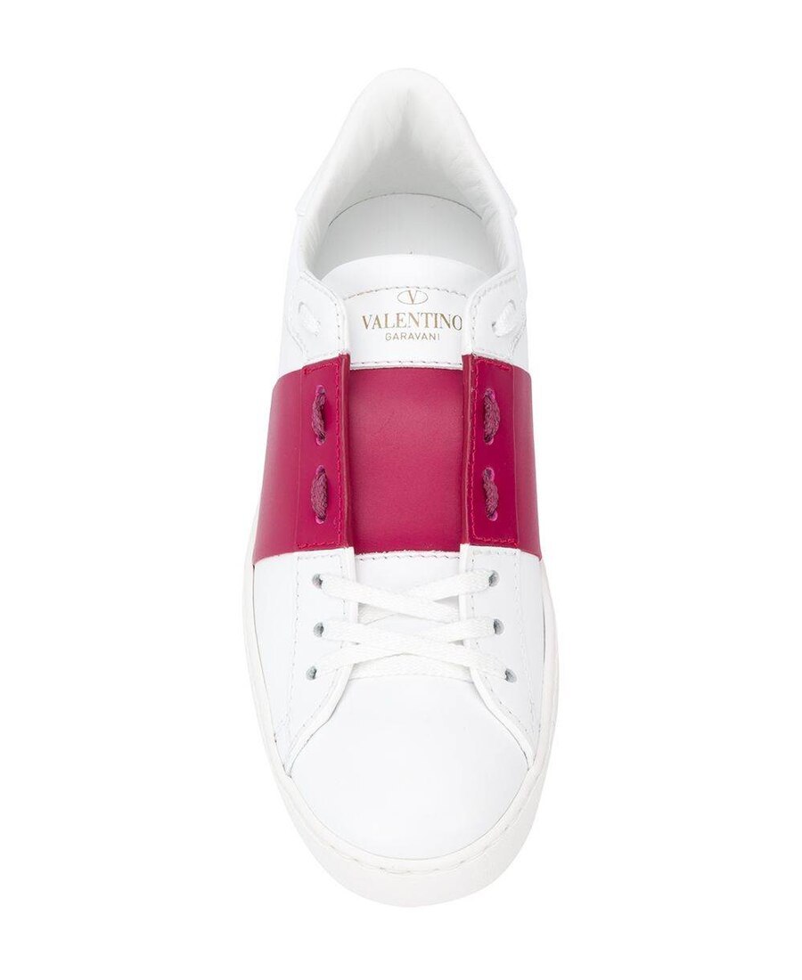 Valentino Open Sneakers In White