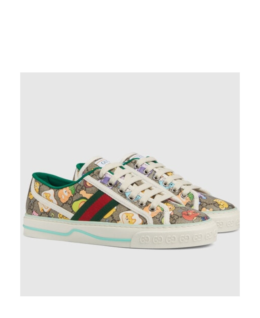 Gucci Tennis 1977 Low-top Casual Shoes In White
