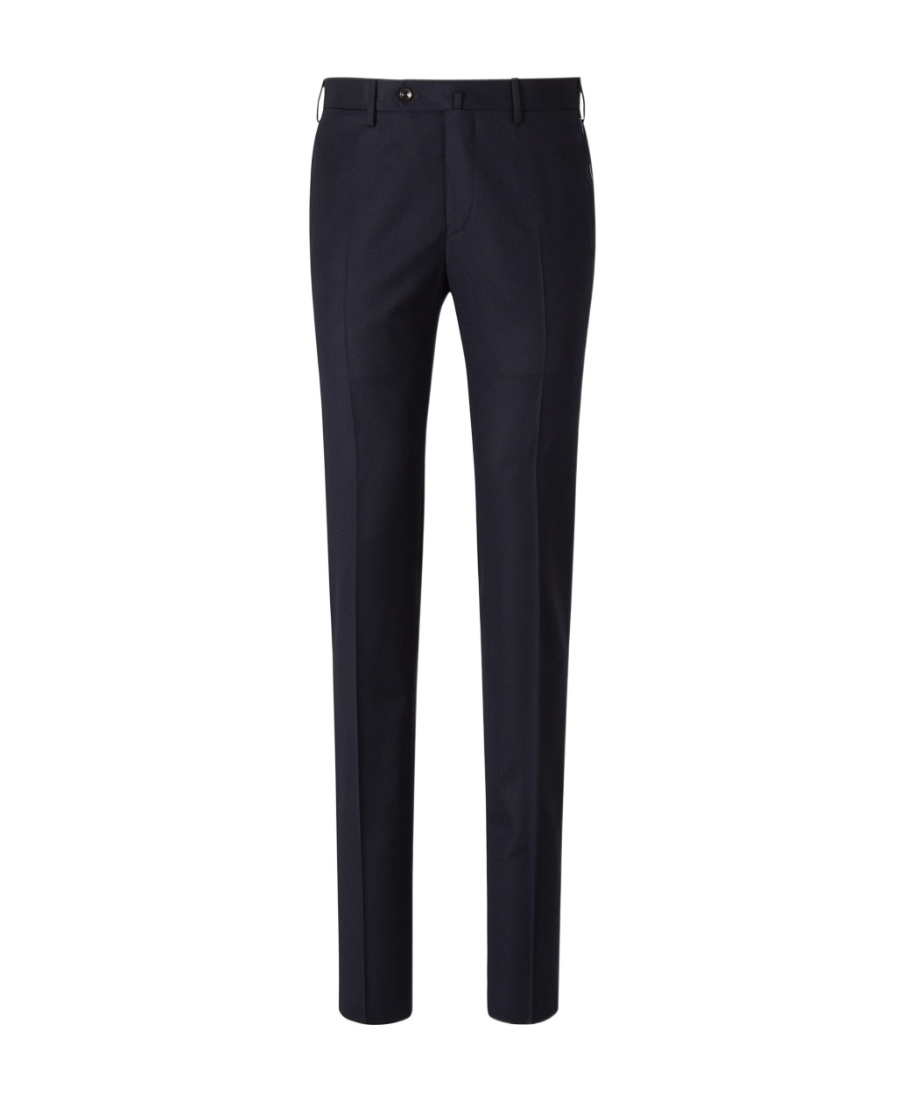Pt01 Slim-fit Wool Trousers In Black
