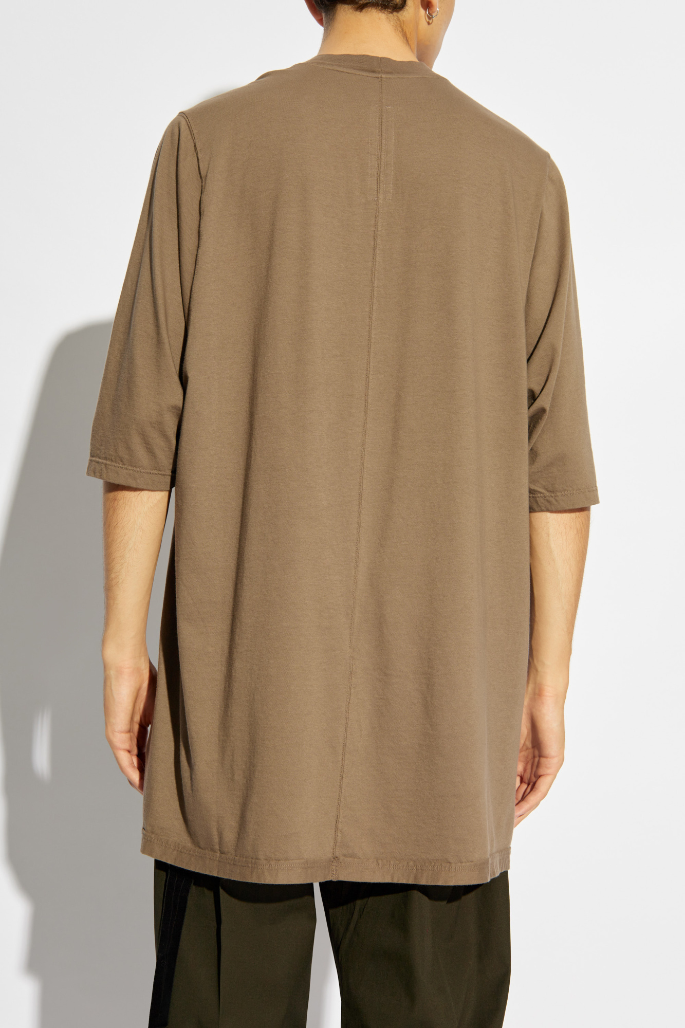 Rick Owens Drkshdw Short-sleeved T-shirt In Brown