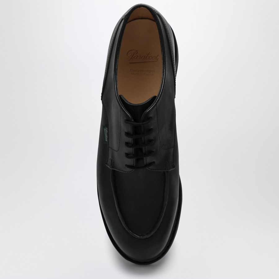 Paraboot Thiers Sport Shoe Black Leather In Black