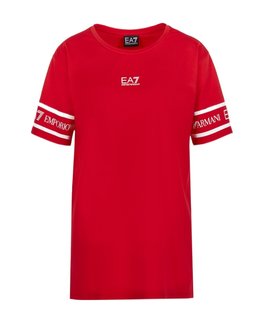 Ea7 Short-sleeved T-shirt In Red