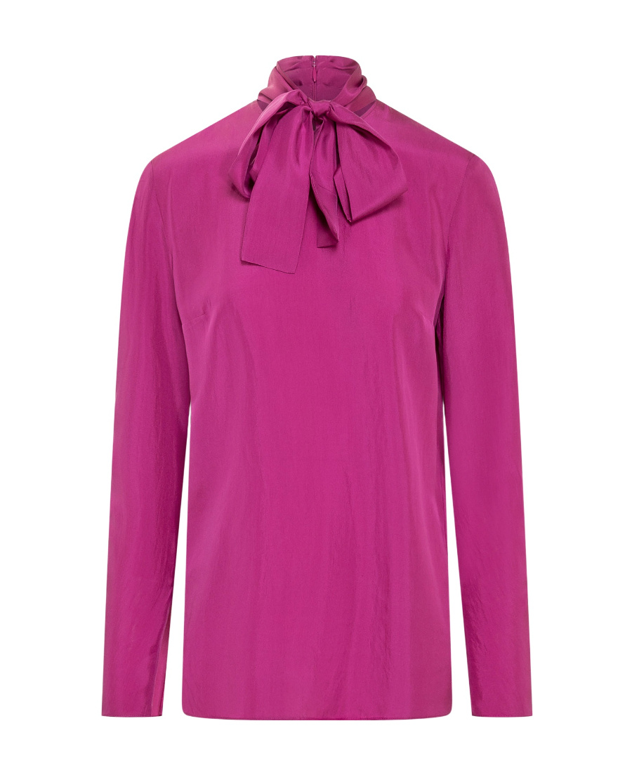 Dsquared2 Tie Neck Blouse In Pink