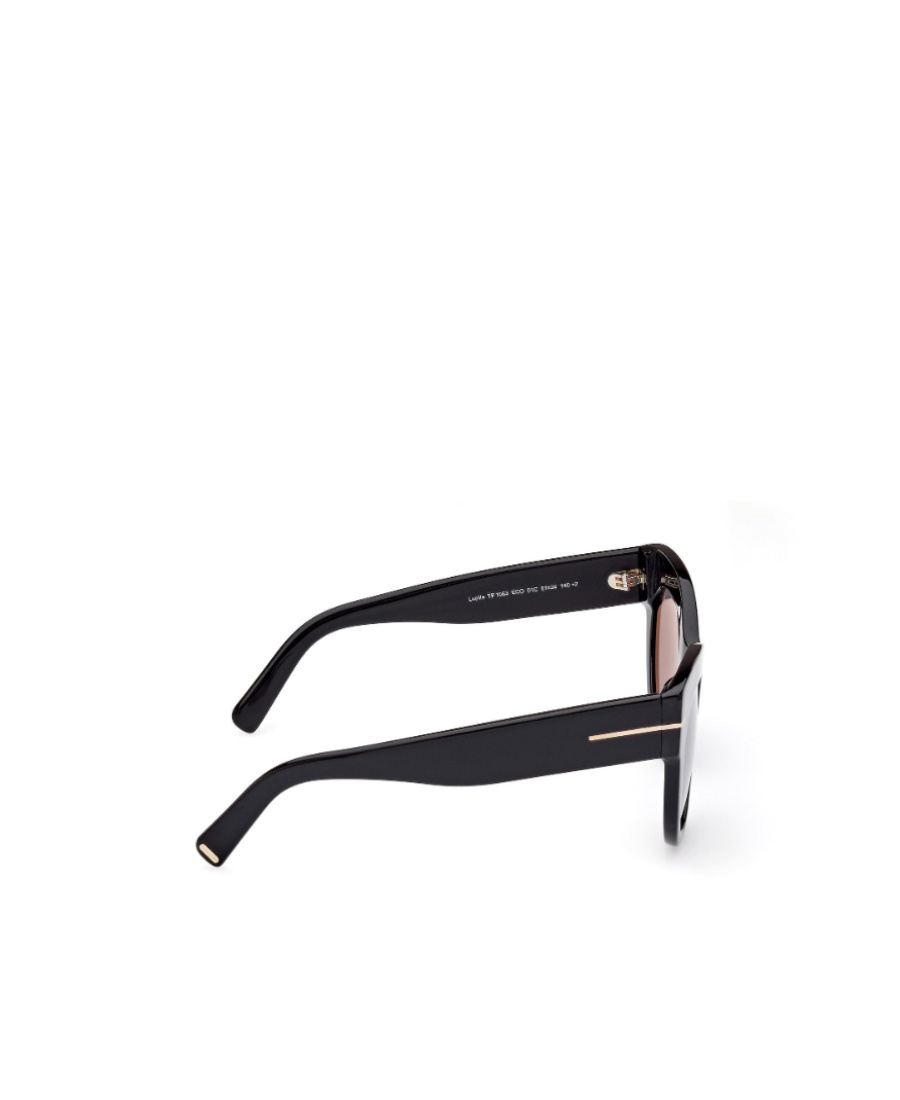 Tom Ford Lucilla 51mm Gradient Cat Eye Sunglasses In Black
