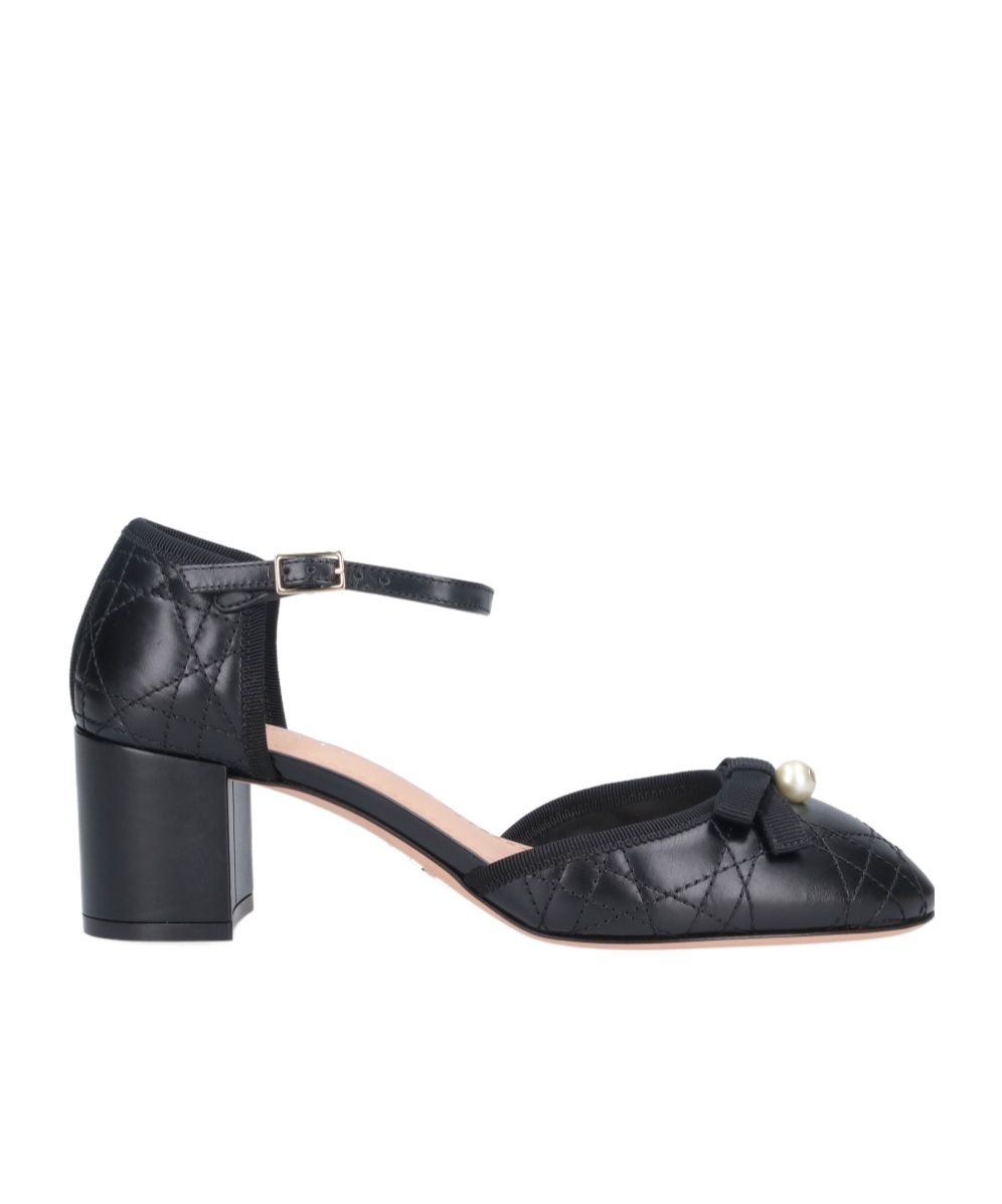 Dior Logo High Heels In Black