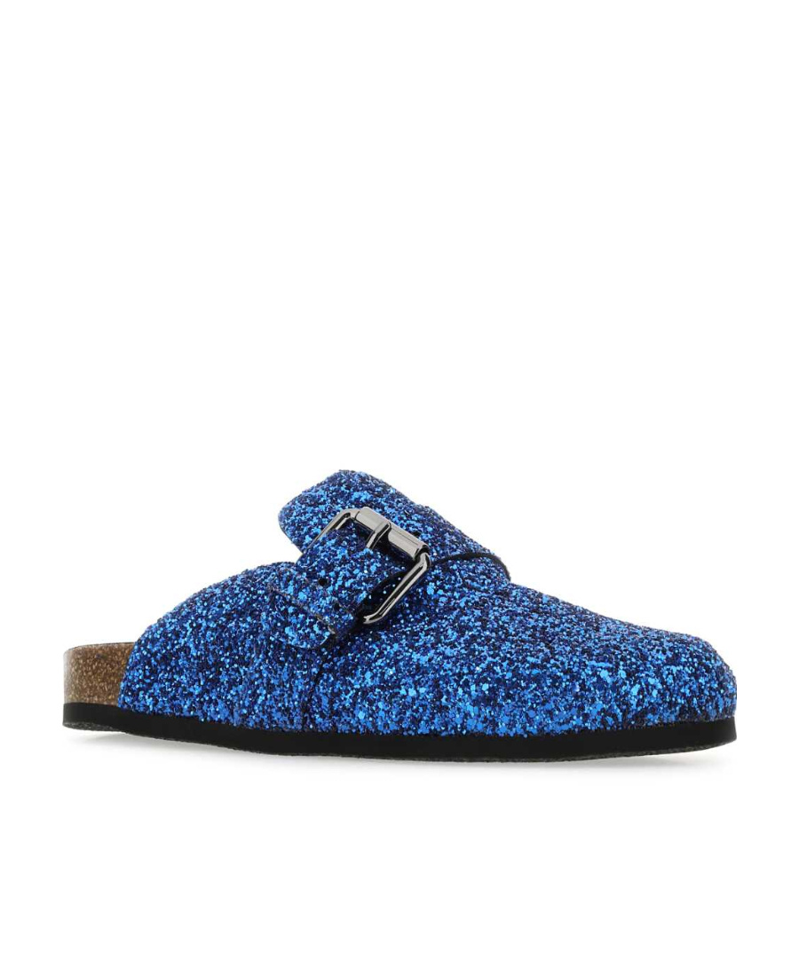 Philosophy Di Lorenzo Serafini Sparkling Round Toe Slippers In Blue