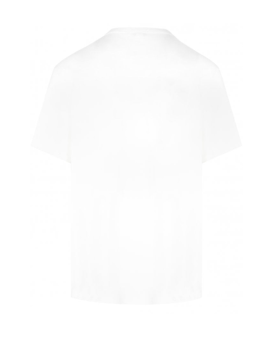 Alexander Mcqueen Alexander Mc Queen Reflected Logo T Shirt In White