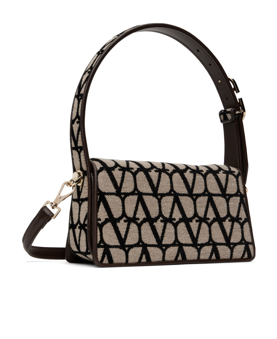 Valentino Le Grand Deuxième Shoulder Bag In Black