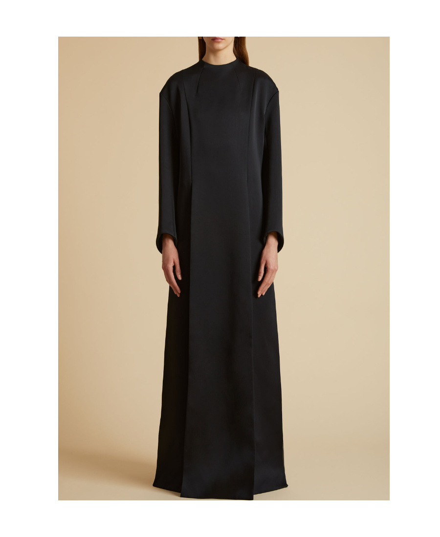 Khaite The Clete Maxi Dress In Black