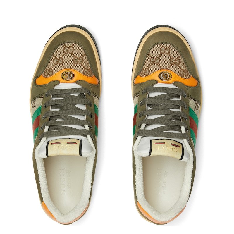 Gucci Men's Screener Sneaker In Multi