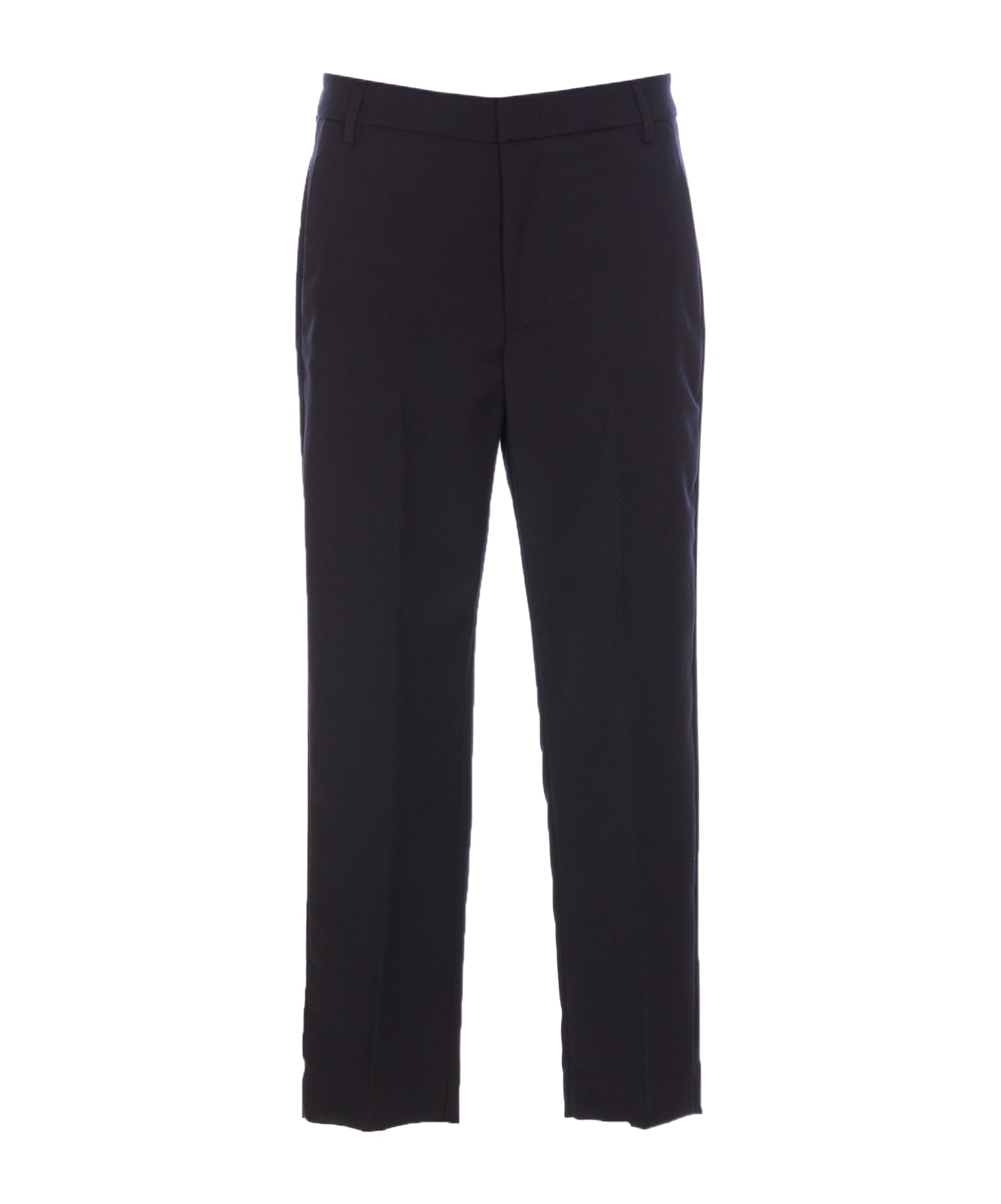 Dondup Belt-loop Casual Pants In Black