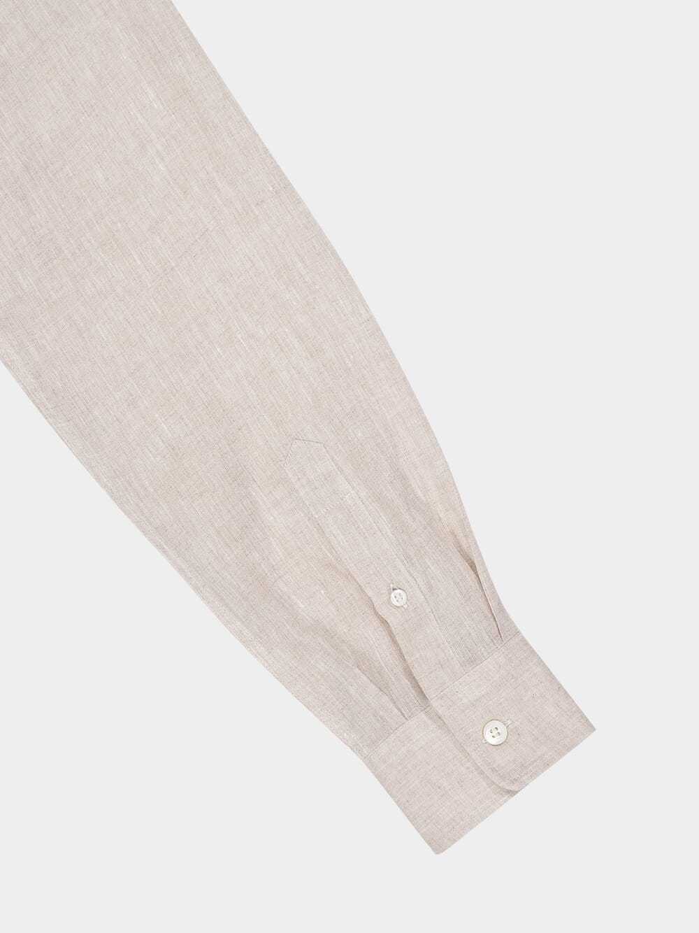 Brunello Cucinelli Long Sleeve Shirt In Neutral