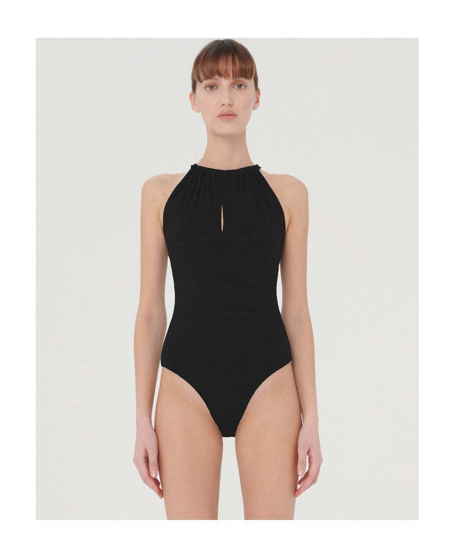 Wolford Sleeveless Knitted Jumpsuit In Black