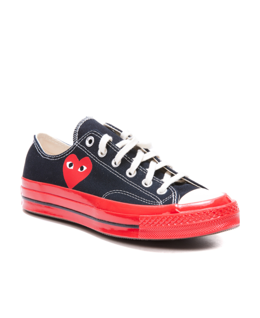 COMME DES GARÇONS PLAY X CONVERSE X CONVERSE LOW-TOP SNEAKERS
