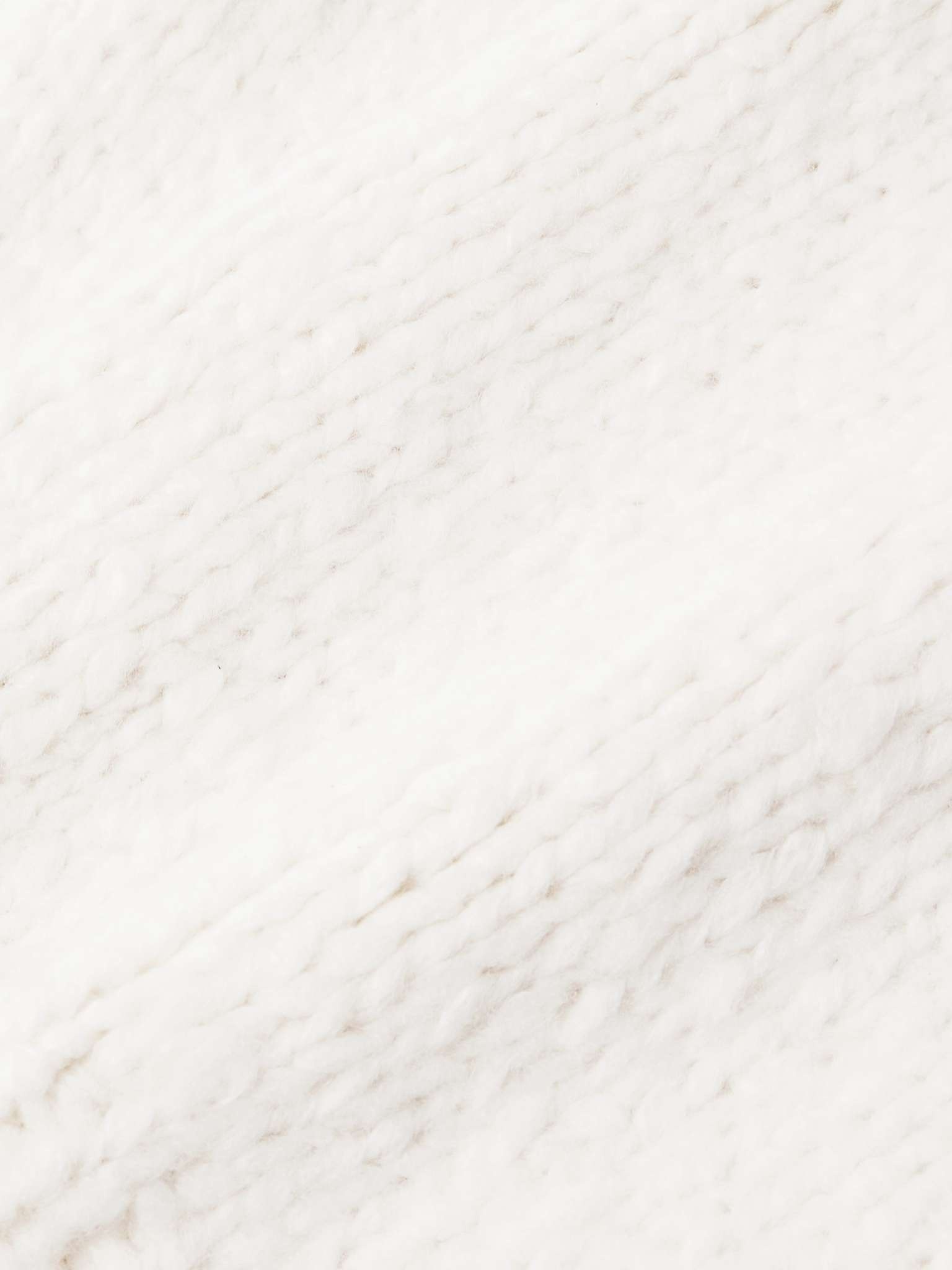 Gabriela Hearst Long Sleeve Sweater In White