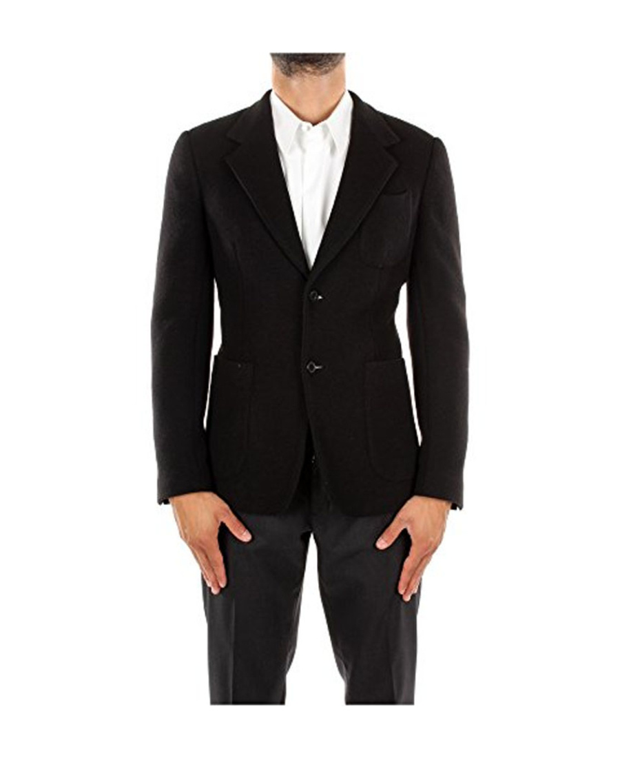 Dolce & Gabbana Long Sleeved Suit Jacket In Black