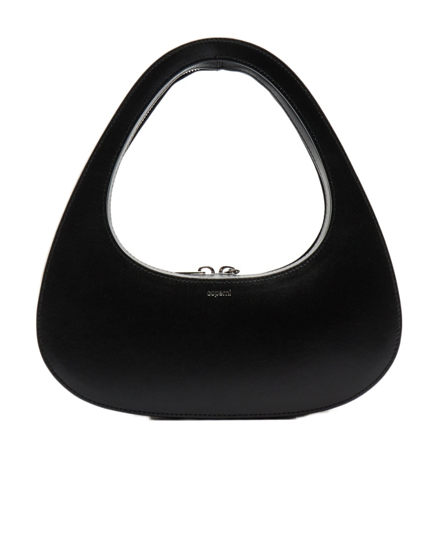 Shop Coperni Logo Handbag In Black