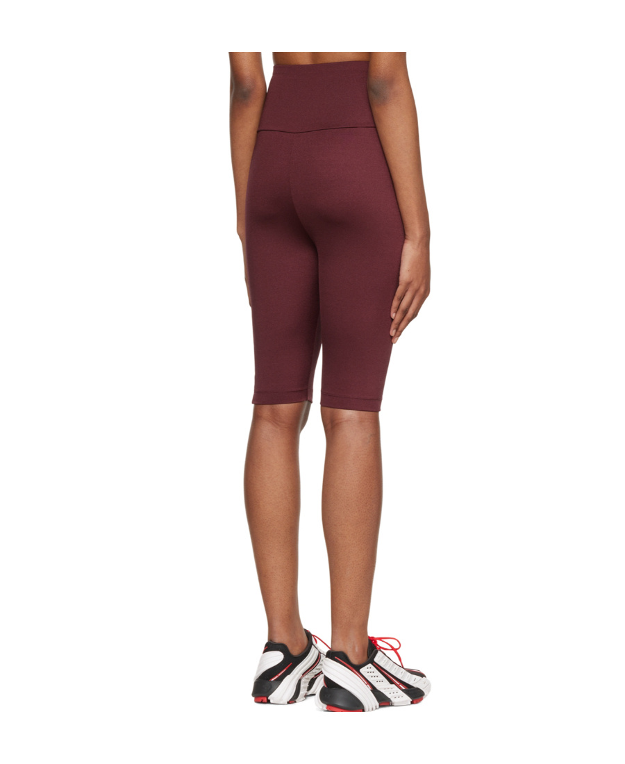 Wolford The Workout Biker Shorts In Red