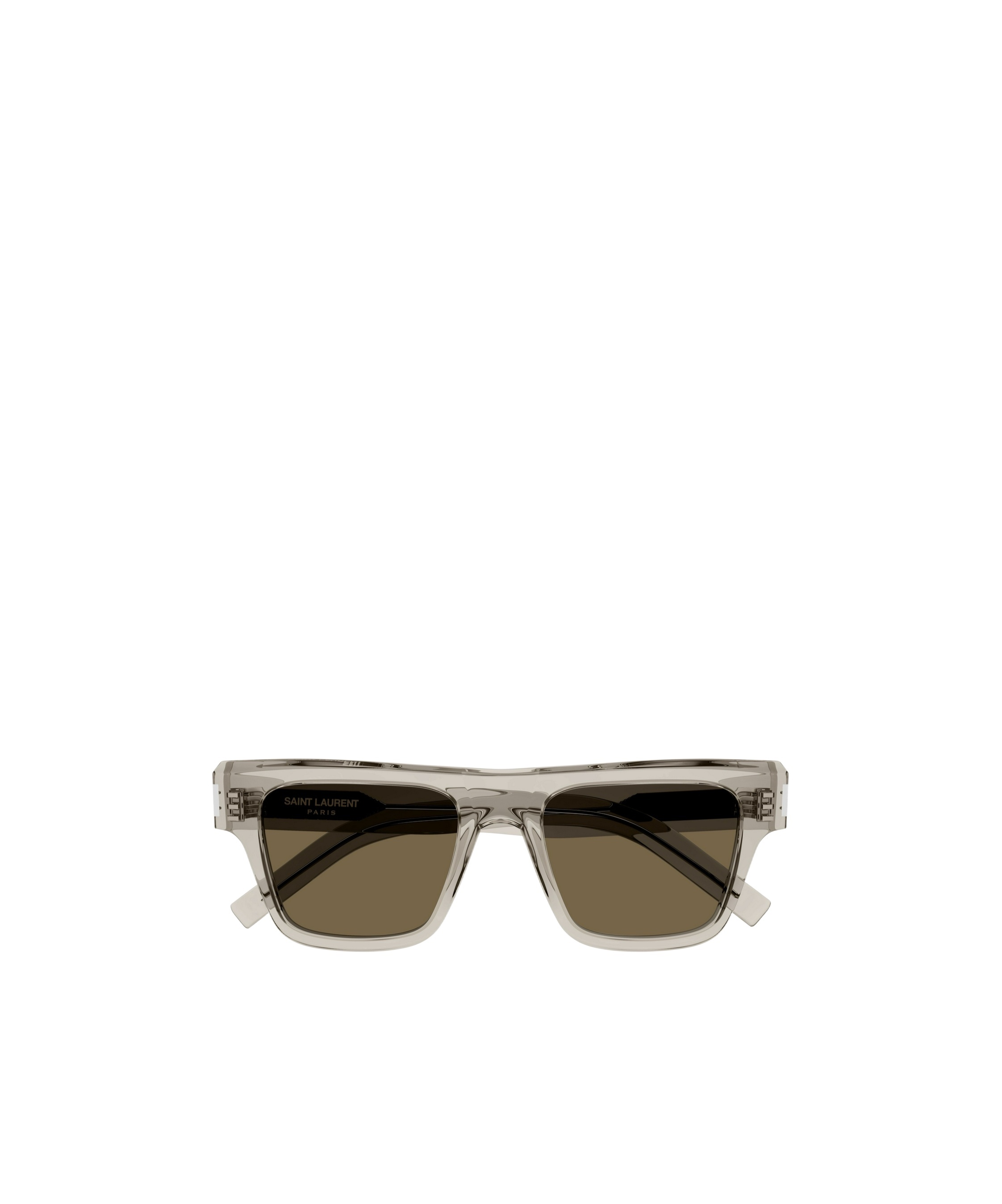 Saint Laurent Sl 469 Square-frame Sunglasses In Brown