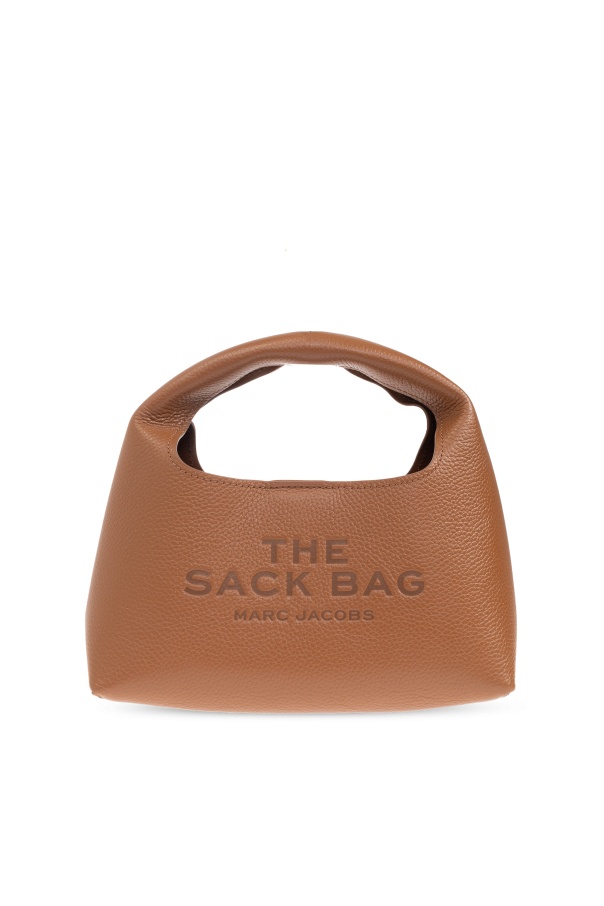 Marc Jacobs The Mini Sack Leather Handbag In Brown