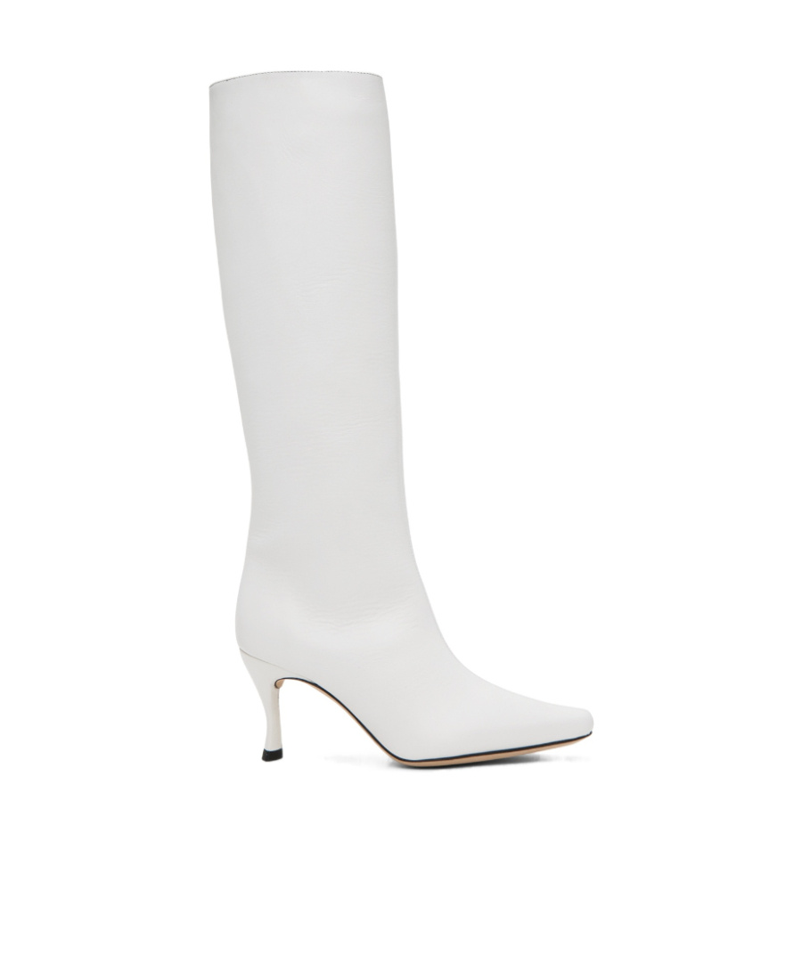 Shop By Far Stevie 42 Pointy Boots In White
