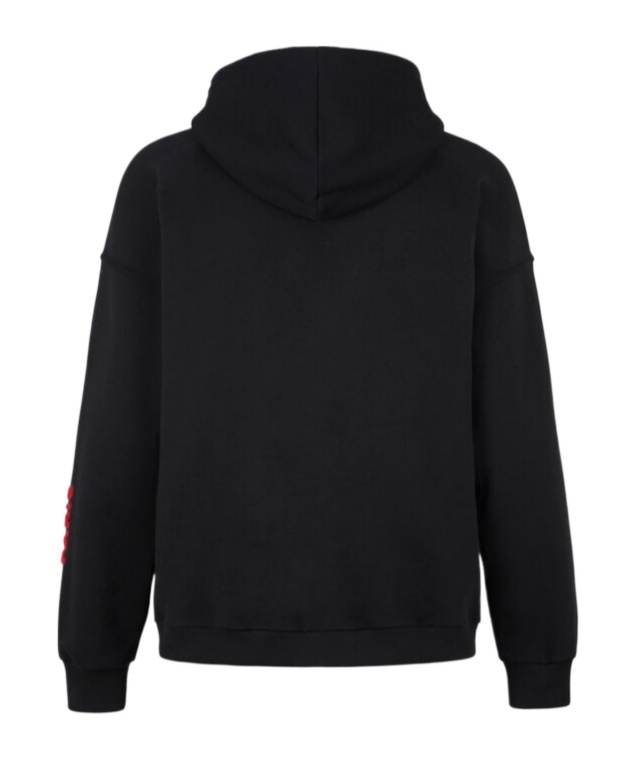 Givenchy Gradient Logo Hoodie In Black