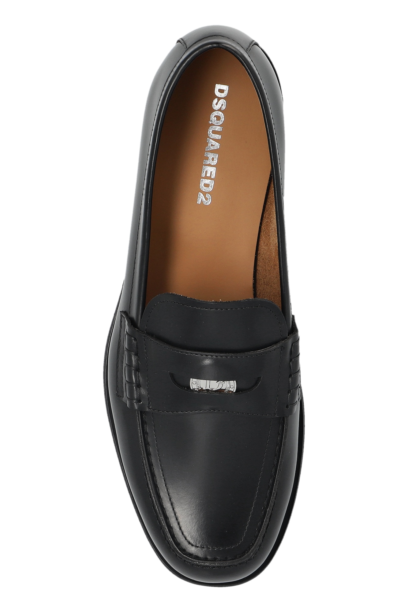Shop Dsquared2 Penny Loafers