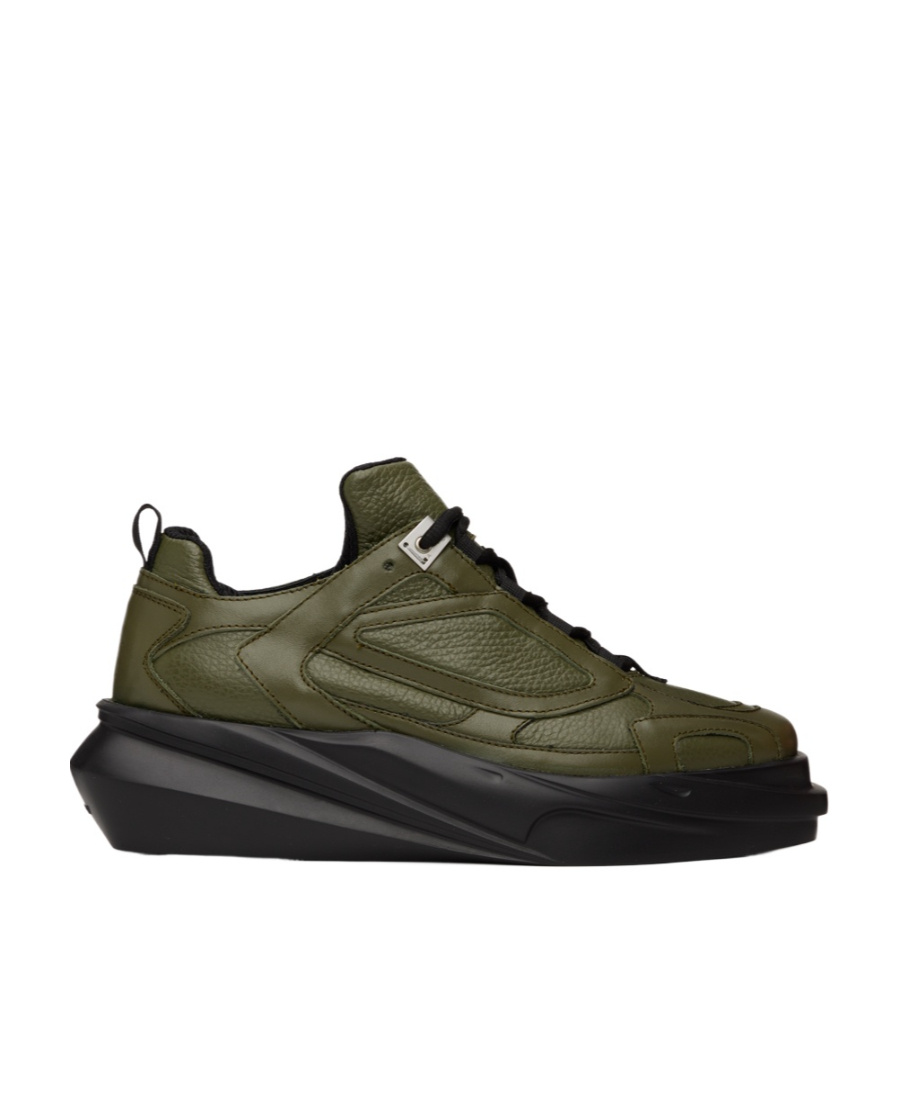 Alyx Ssense Exclusive Khaki Mono Hiking Sneakers In Black