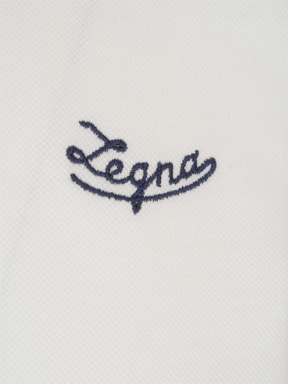 ZEGNA LOGO-EMBROIDERED POLO SHIRT 