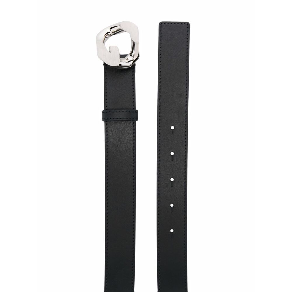 Givenchy G Chain Buckle Belt In Black