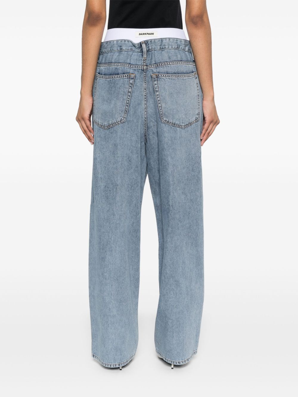 Shop Darkpark Jane Jeans In Light Blue
