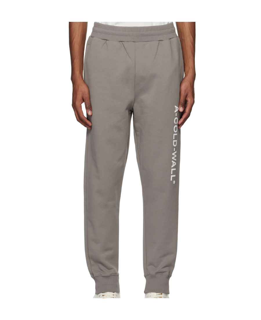 A-cold-wall* Essential Logo-print Track Pants In Gray