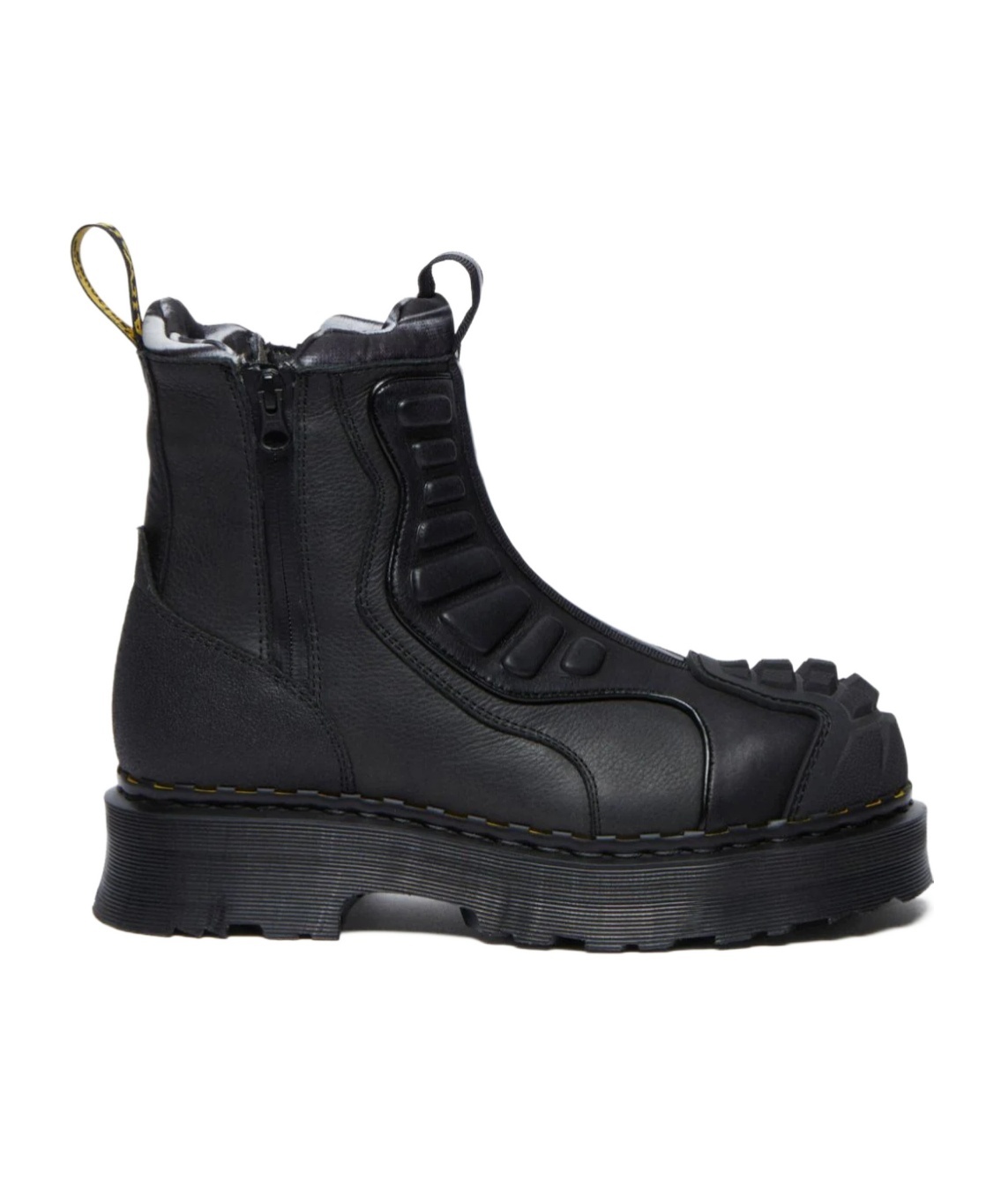 Dr. Martens' Zippered Chelsea Boots In Black